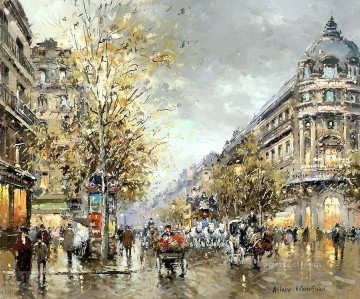AB grandes bulevares parisinos Pinturas al óleo